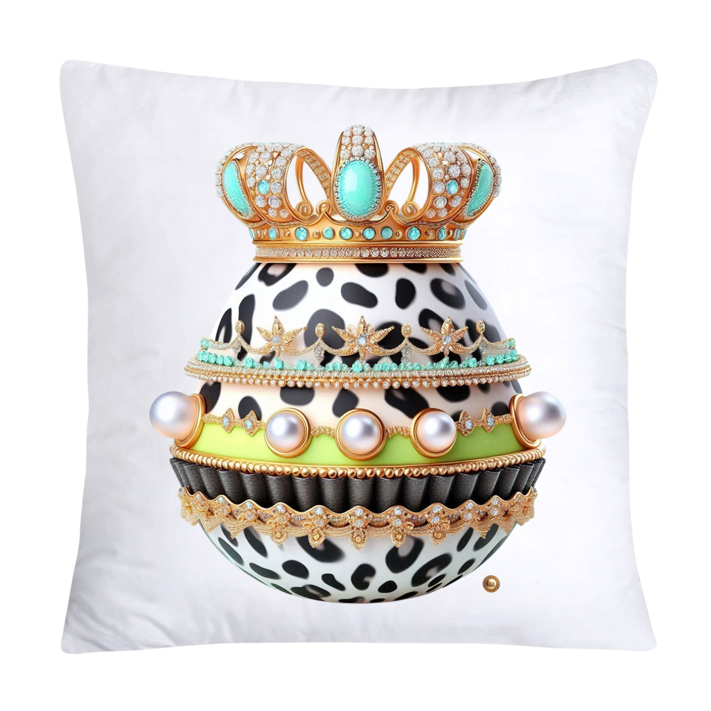 Pastel Animal Print Eggs Pillow Covers-2556