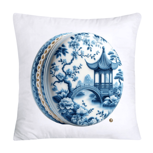 Blue Willow 18x18 Adorable Macaroon Pillow Covers-1911