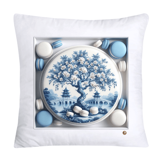 Blue Willow 18x18 Adorable Macaroon Pillow Covers-286