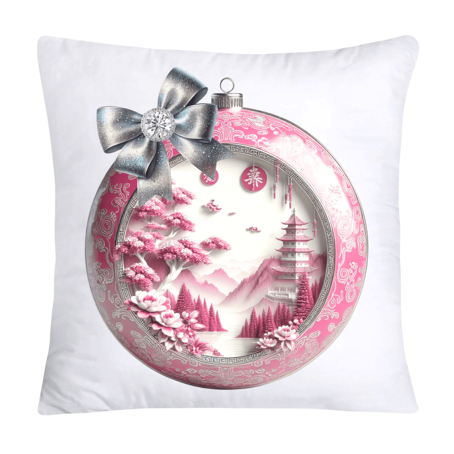 Pink Willow Charming Ornament Pillow Covers-13