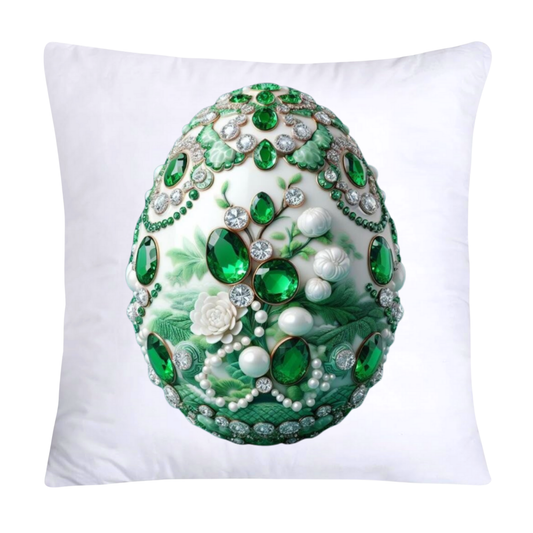 Green Willow Classic Egg 18x18 Pillow Covers-3093