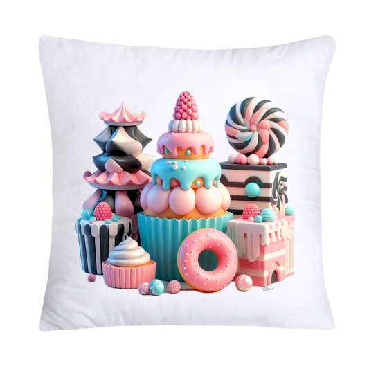 Pastel Cupcake and Candy Pillow Covers-1436