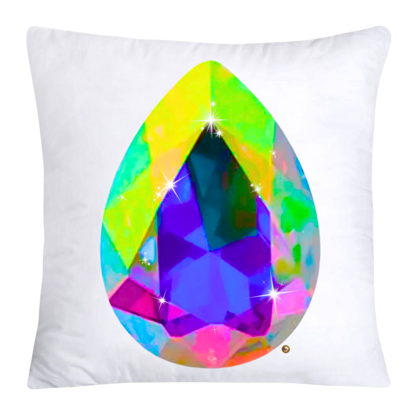 Sparkling Diamonds and Gemstone Pillow Covers-3632