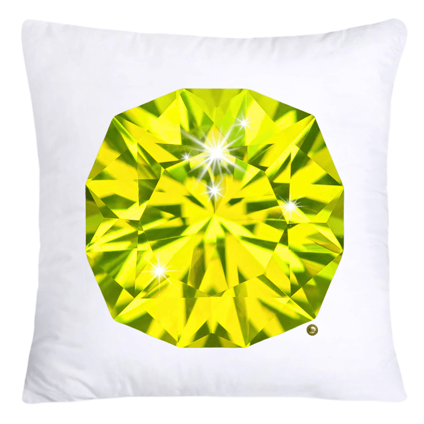 Sparkling Diamonds and Gemstone Pillow Covers 18x18-4705