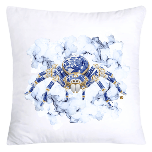 Blue Willow Sparkling Spider 18x18 Pillow Covers-5609
