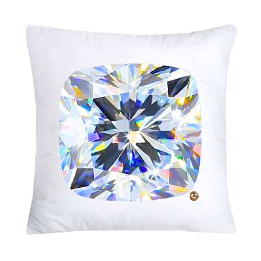 Sparkling Diamonds and Gemstone Pillow Covers 18x18-2655