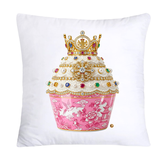Pink Willow 18x18 Chinoiserie Cupcake Pillow Covers-4759