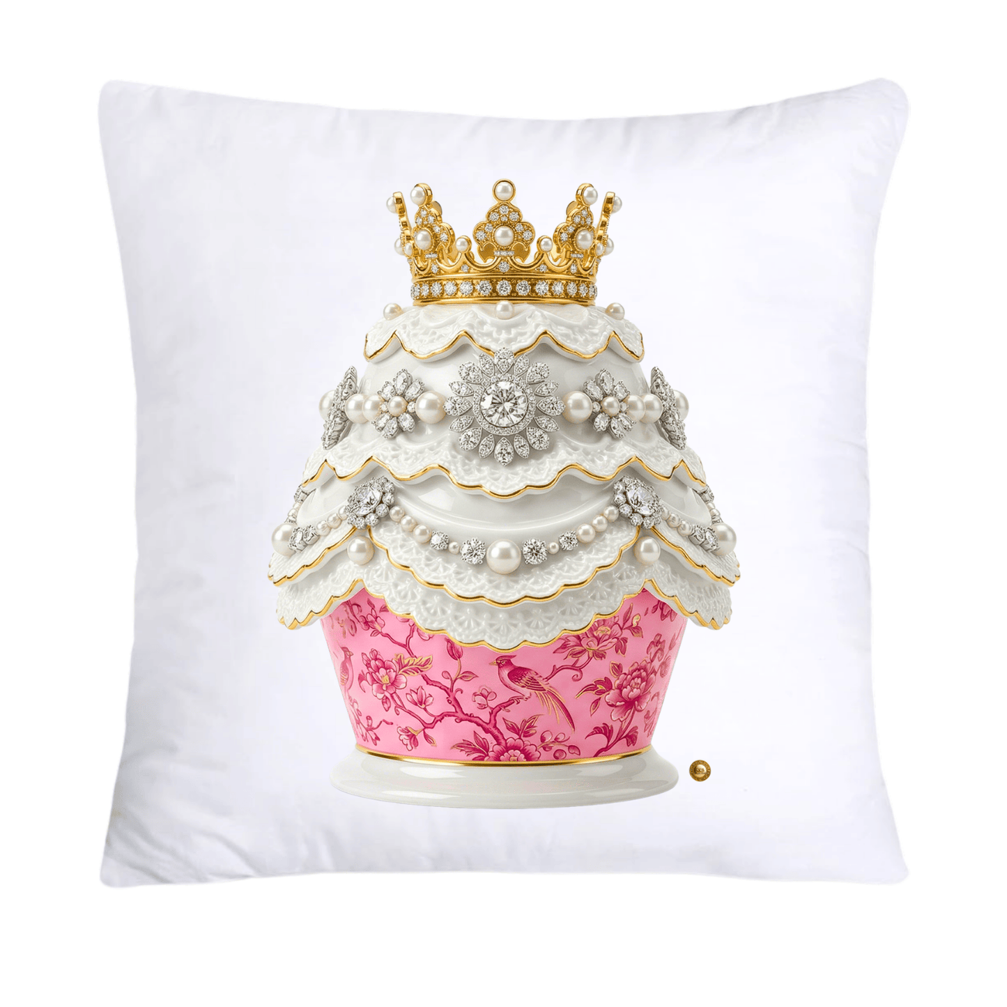 Pink Willow 18x18 Chinoiserie Cupcake Pillow Covers-4763