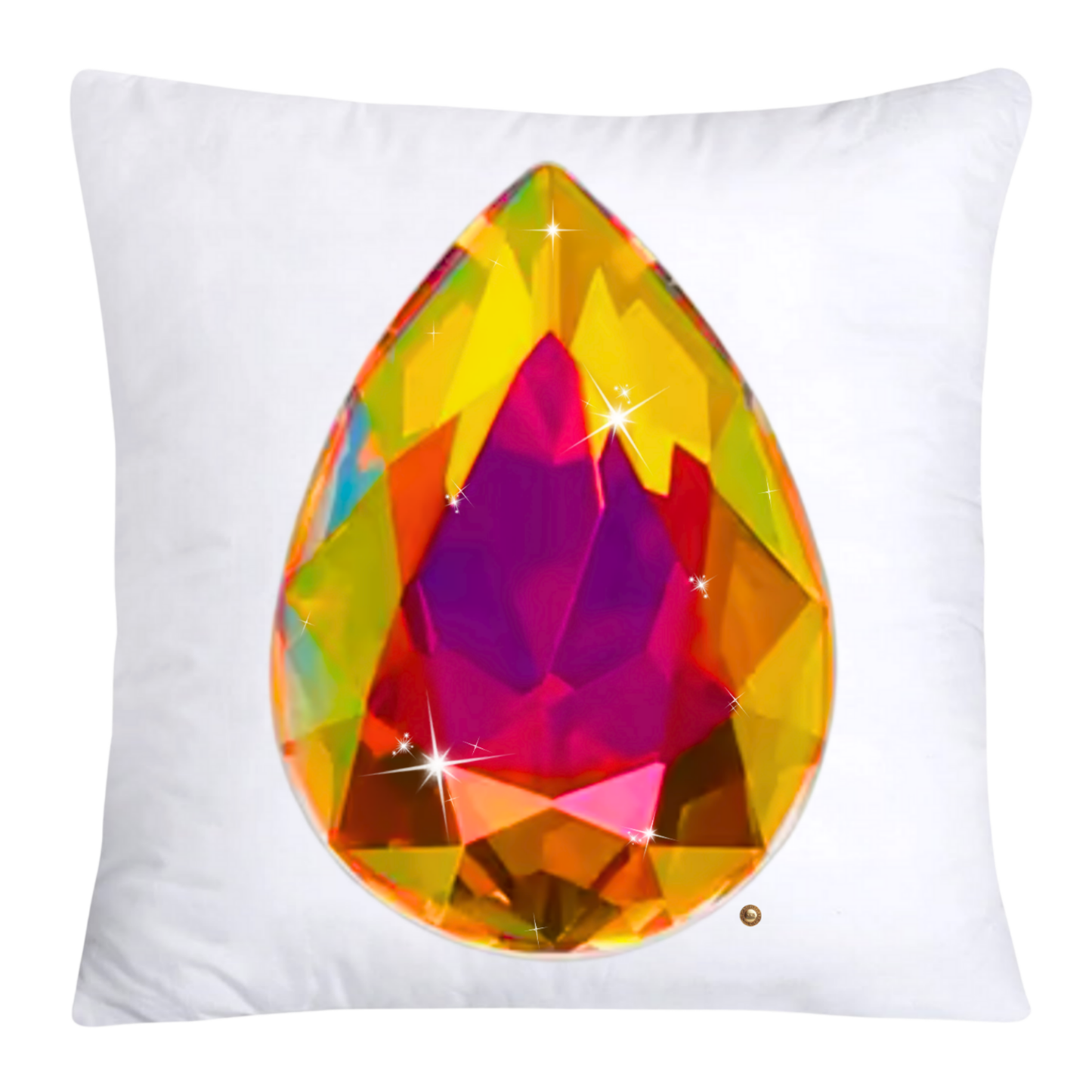 Sparkling Diamonds and Gemstone Pillow Covers-3627