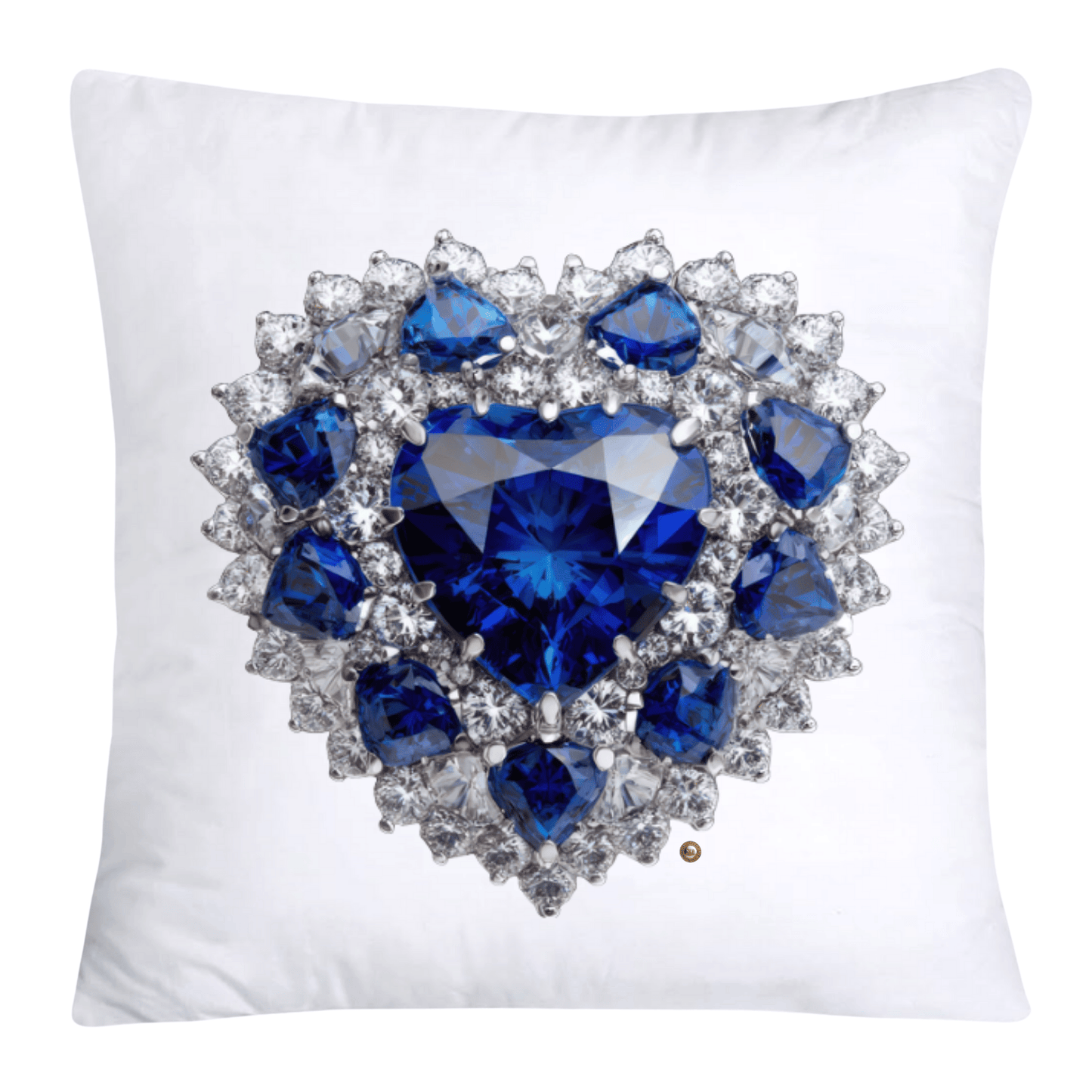 Sparkling Diamonds and Gemstone Pillow Covers-3612