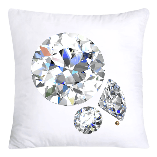 Sparkling Diamonds and Gemstone Pillow Covers 18x18-4701