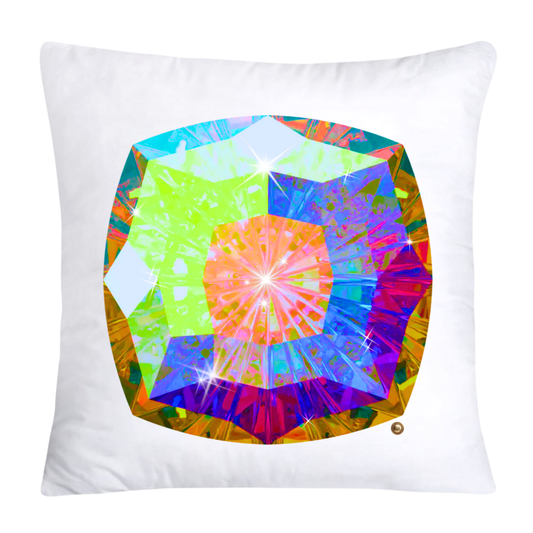 Sparkling Diamonds and Gemstone Pillow Covers-3649