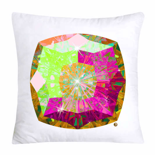 Sparkling Diamonds and Gemstone Pillow Covers-3661