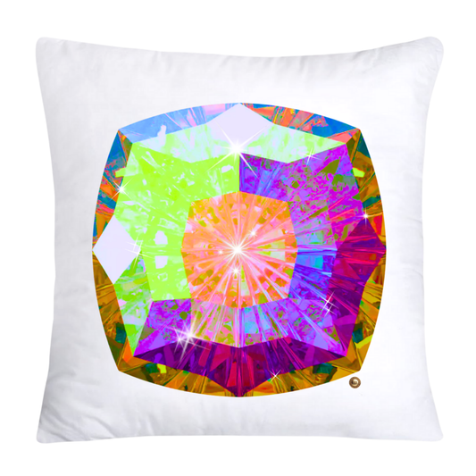 Sparkling Diamonds and Gemstone Pillow Covers-3652