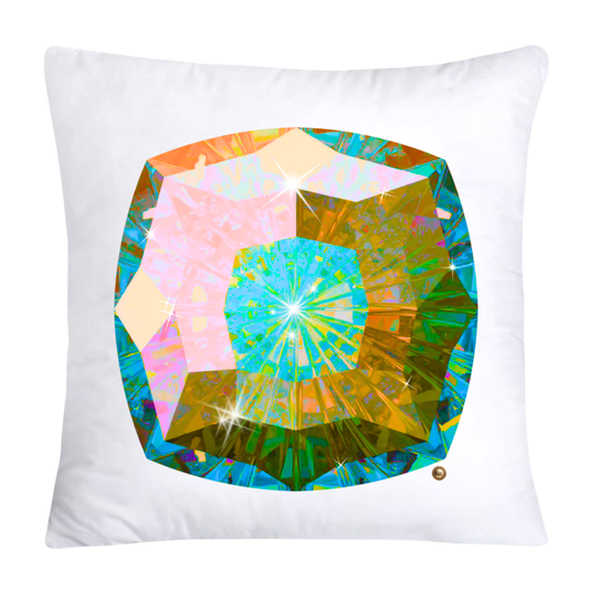 Sparkling Diamonds and Gemstone Pillow Covers-3624