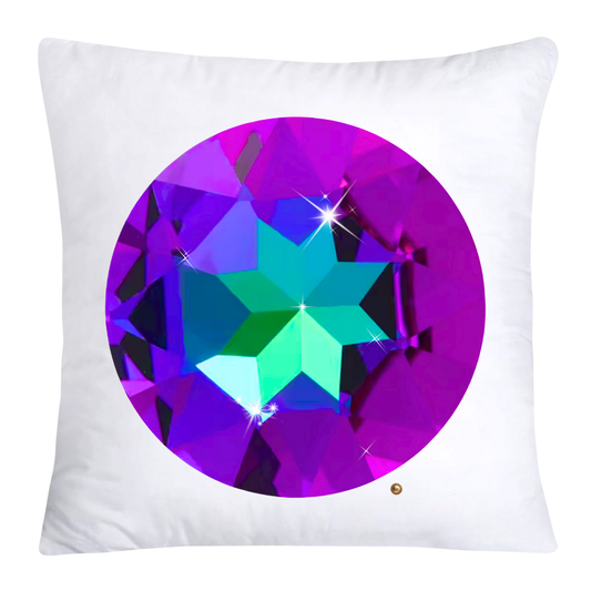 Sparkling Diamonds and Gemstone Pillow Covers-3628