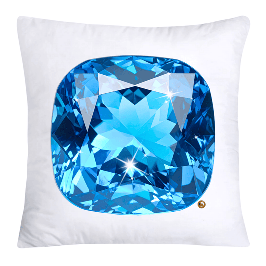 Sparkling Diamonds and Gemstone Pillow Covers 18x18-4744