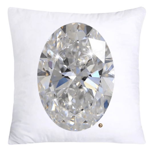 Sparkling Diamonds and Gemstone Pillow Covers 18x18-4706