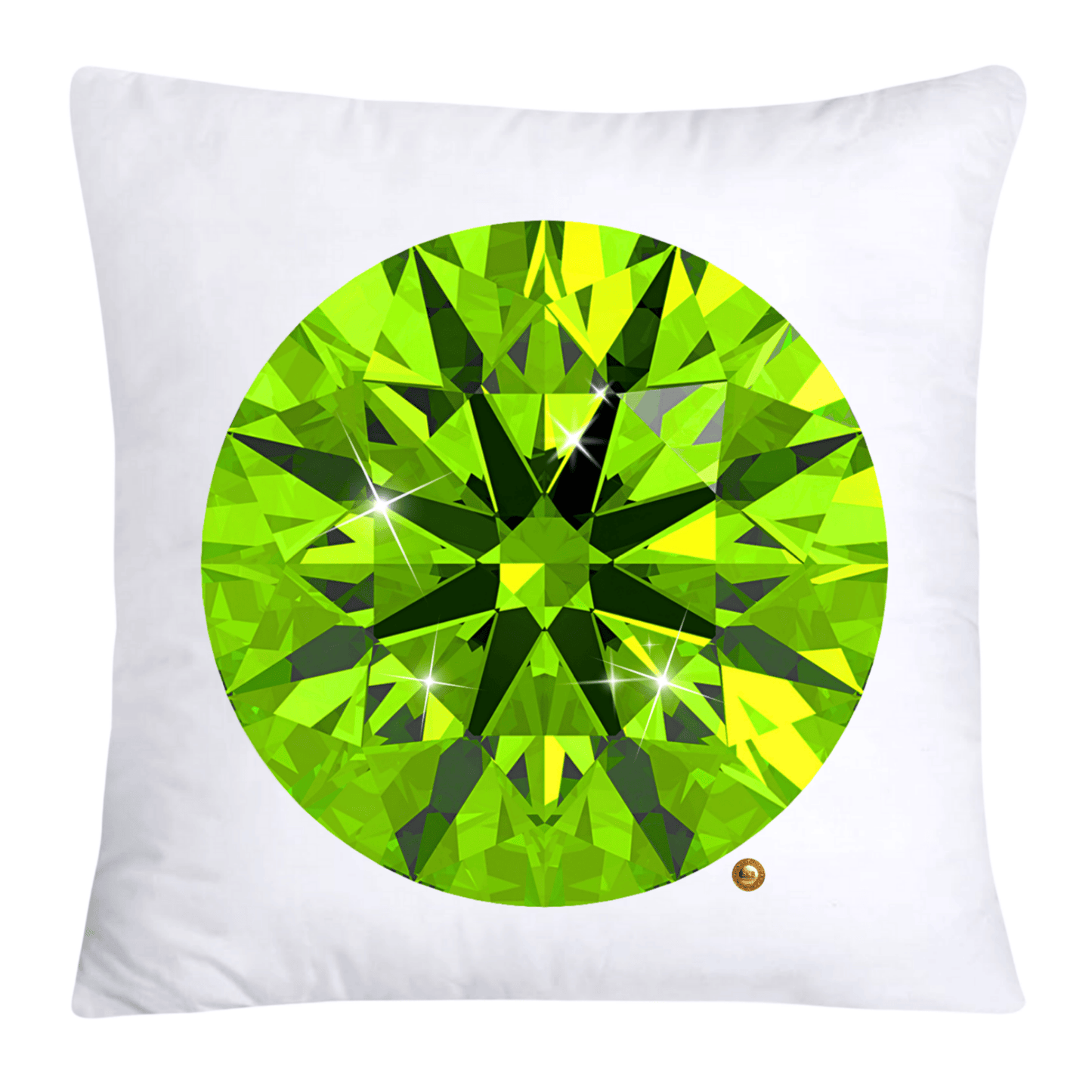 Sparkling Diamonds and Gemstone Pillow Covers 18x18-4237