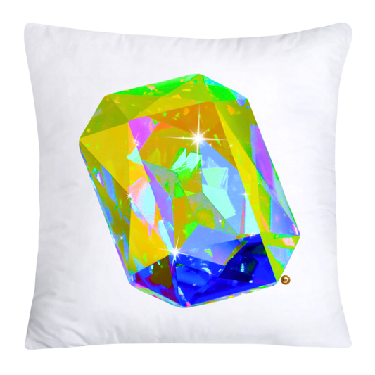 Sparkling Diamonds and Gemstone Pillow Covers 18x18-4228