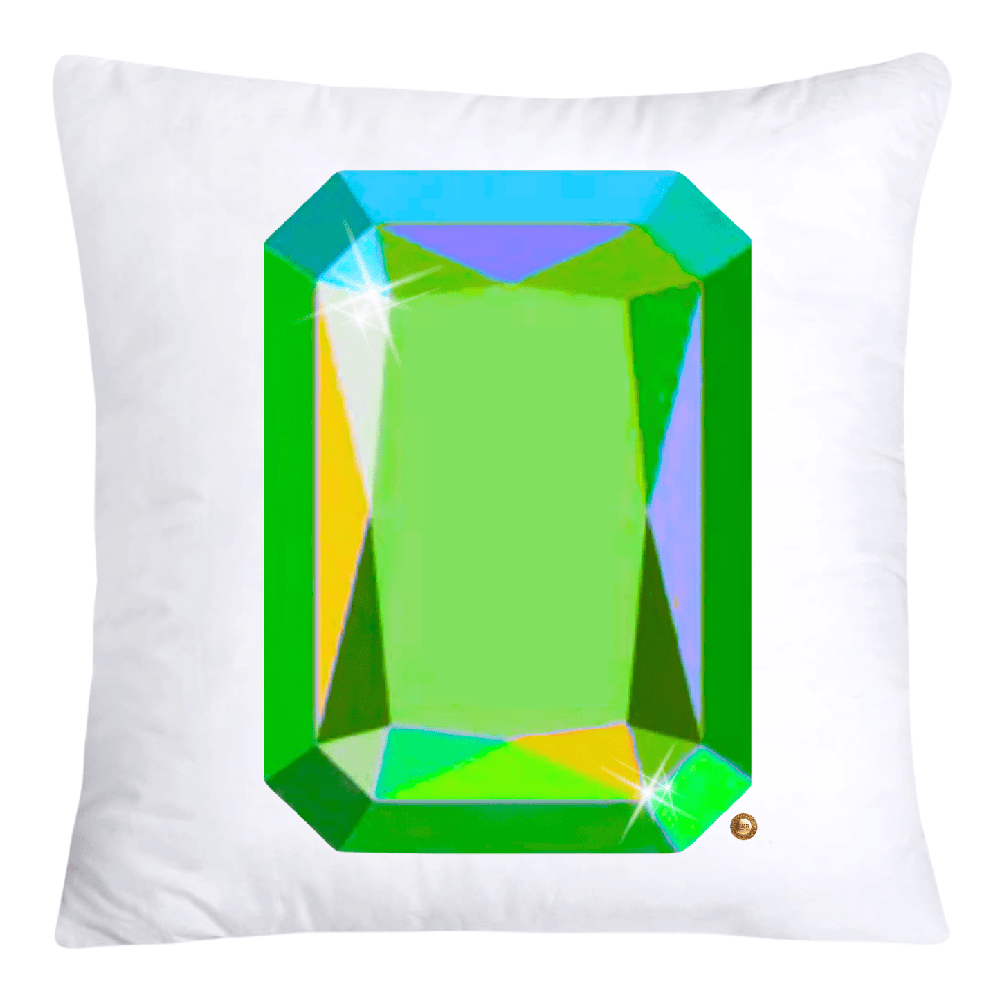 18x18 Sparkling Diamonds and Gemstone Pillow Covers-4006