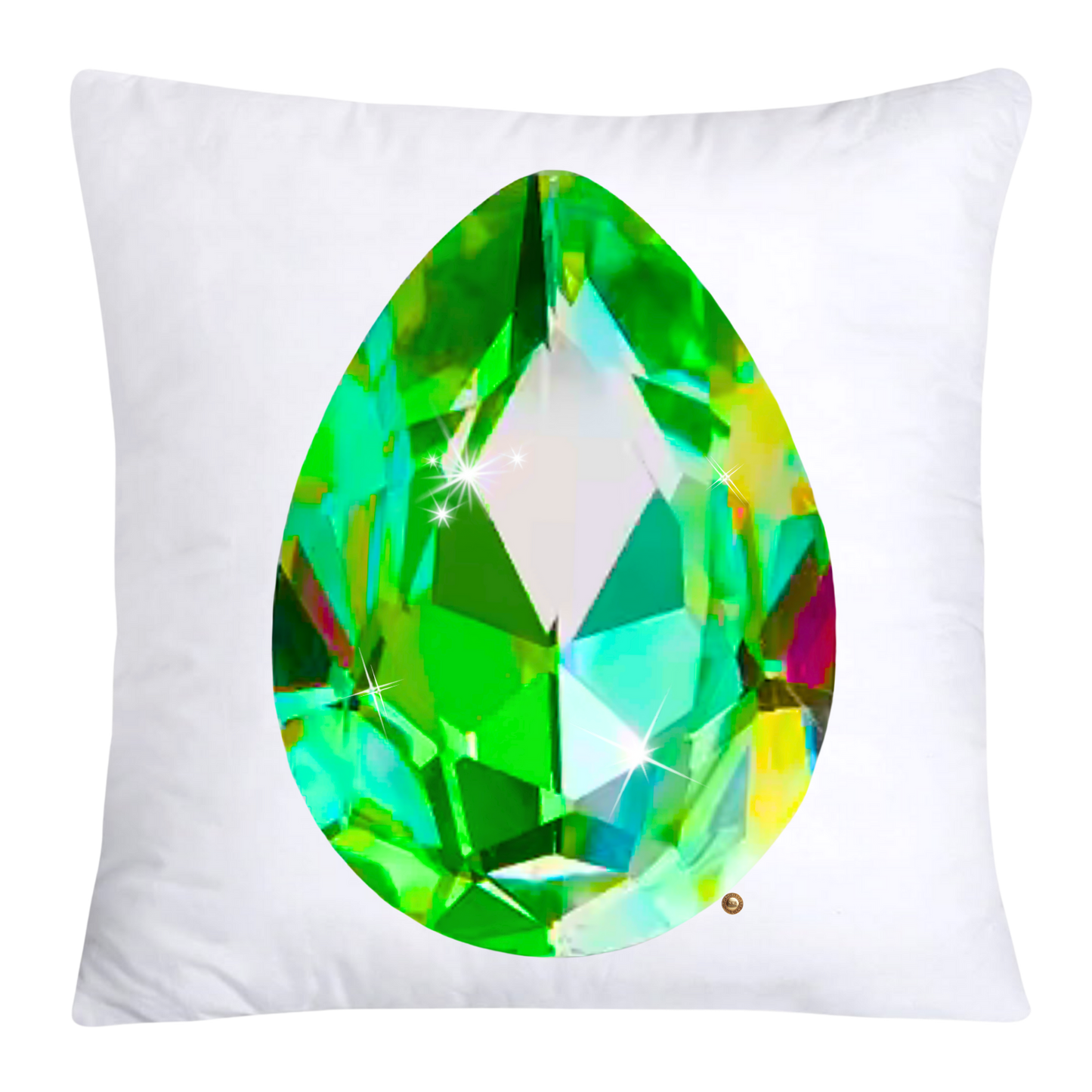 Sparkling Diamonds and Gemstone Pillow Covers-3647