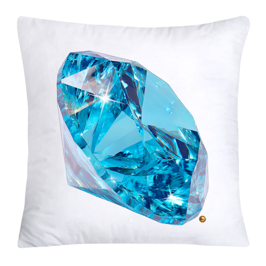 Sparkling Diamonds and Gemstone Pillow Covers 18x18-4743