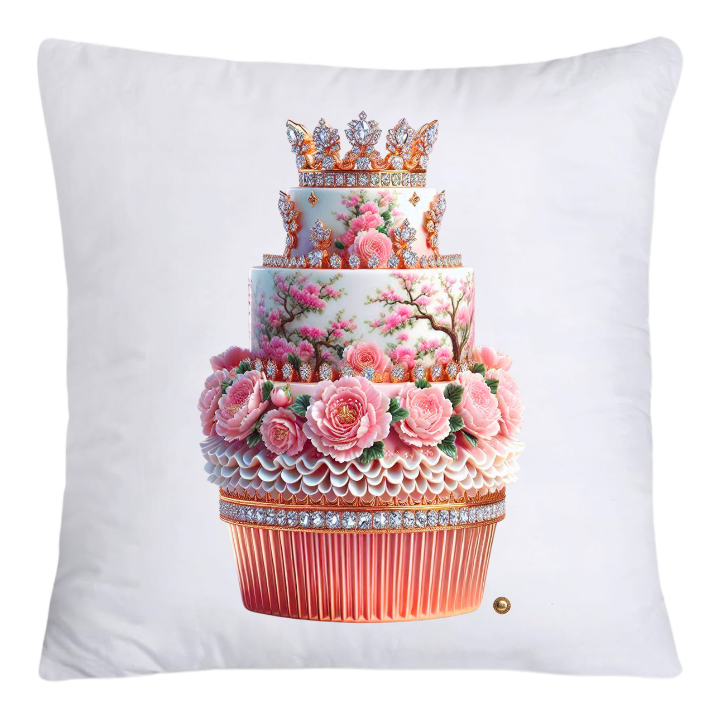 Pink Willow Cute Cupcake Throw Pillow Covers-6083
