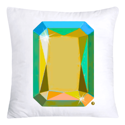 18x18 Sparkling Diamonds and Gemstone Pillow Covers-4000