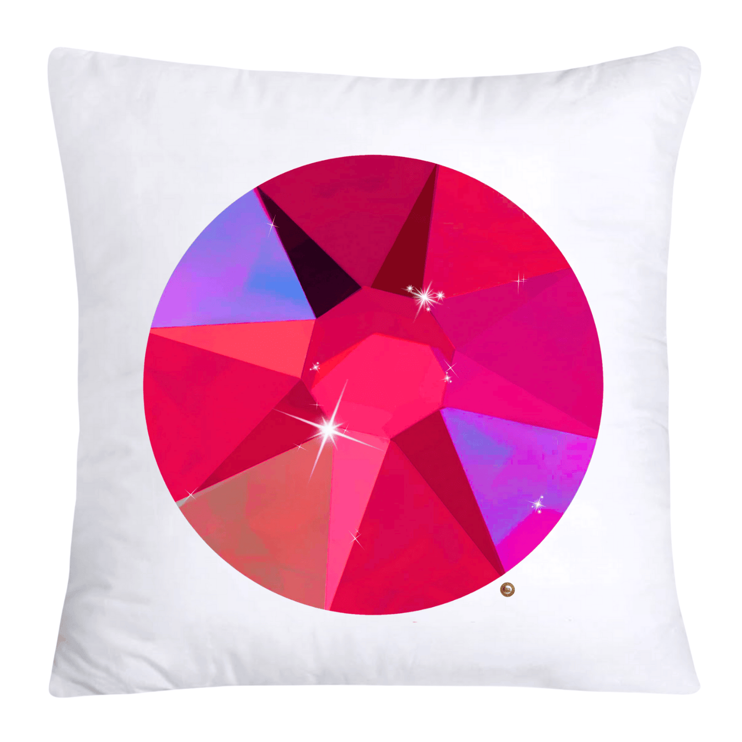Sparkling Diamonds and Gemstone Pillow Covers-3618