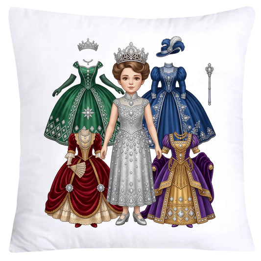 Adorable Princess/Pageant Queen Little Girl’s Pillow Covers-5519