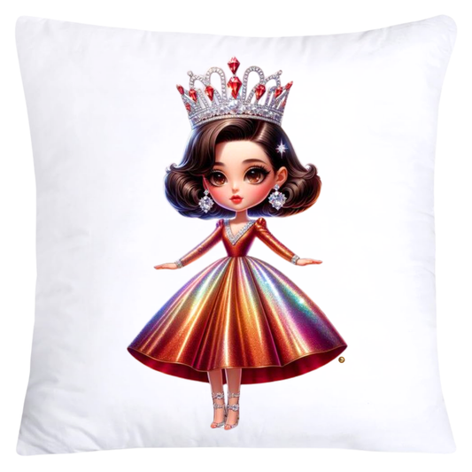 Adorable Princess/Pageant Queen Little Girl’s Pillow Covers-5523