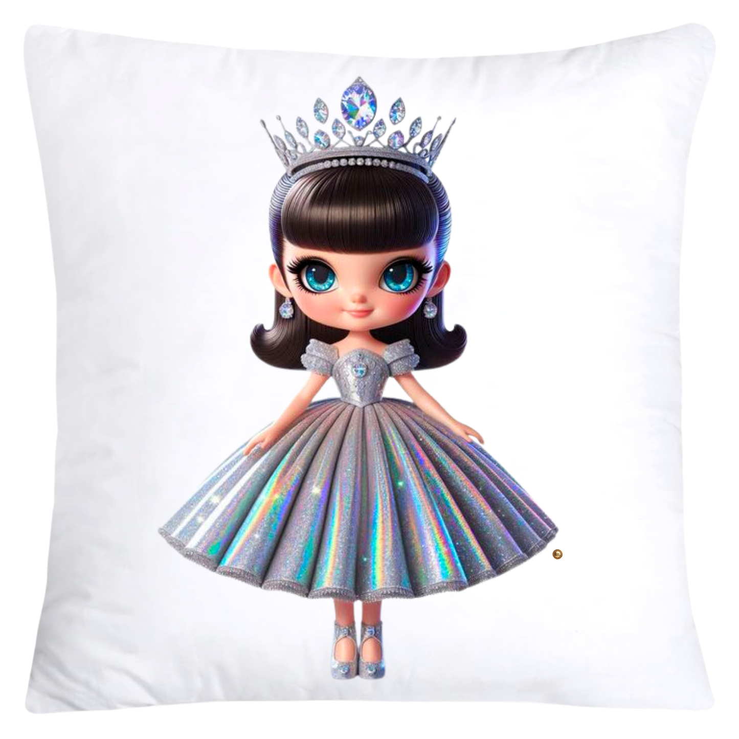Adorable Princess/Pageant Queen Little Girl’s Pillow Covers-5546