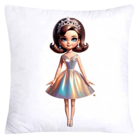 Adorable Princess/Pageant Queen Little Girl’s Pillow Covers-5525