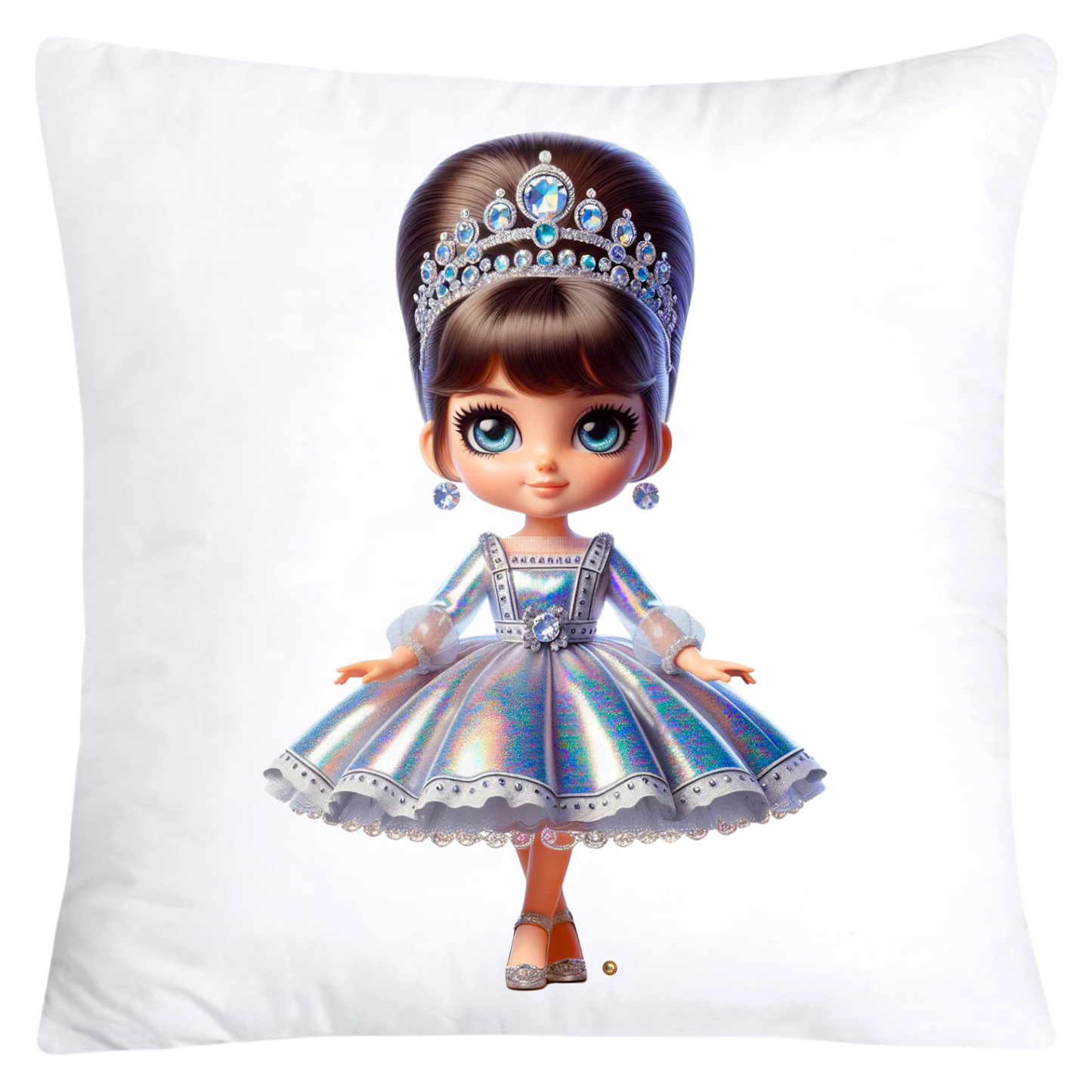 Adorable Princess/Pageant Queen Little Girl’s Pillow Covers-5566