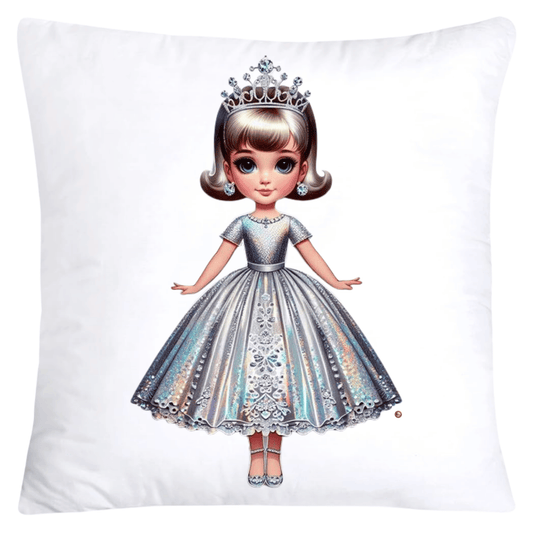 Adorable Princess/Pageant Queen Little Girl’s Pillow Covers-5554