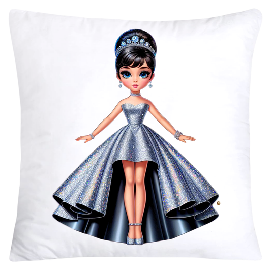 Adorable Princess/Pageant Queen Little Girl’s Pillow Covers-5555