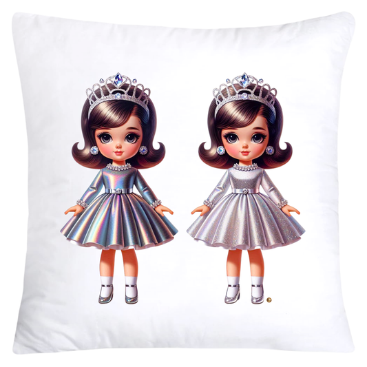 Adorable Princess/Pageant Queen Little Girl’s Pillow Covers-5567