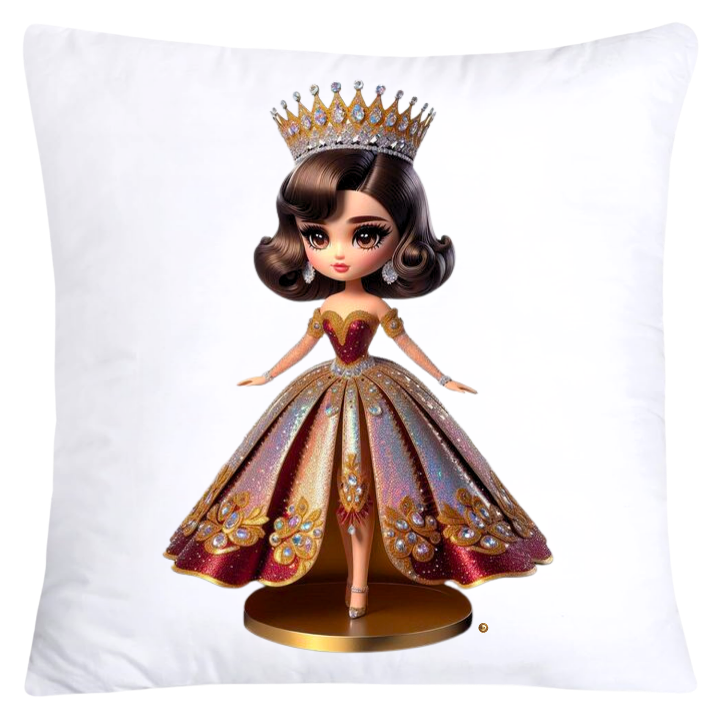 Adorable Princess/Pageant Queen Little Girl’s Pillow Covers-5524
