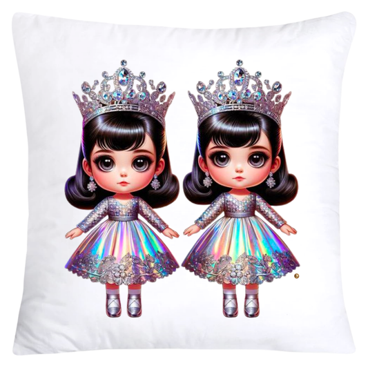 Adorable Princess/Pageant Queen Little Girl’s Pillow Covers-5559