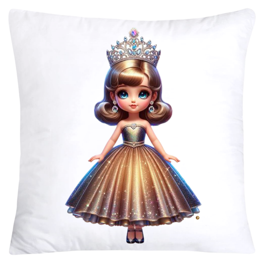 Adorable Princess/Pageant Queen Little Girl’s Pillow Covers-5542
