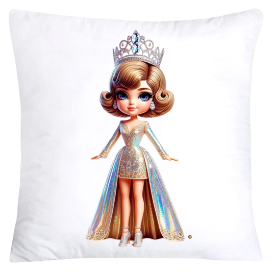 Adorable Princess/Pageant Queen Little Girl’s Pillow Covers-5540