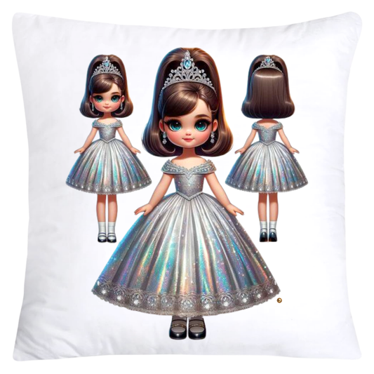 Adorable Princess/Pageant Queen Little Girl’s Pillow Covers-5561