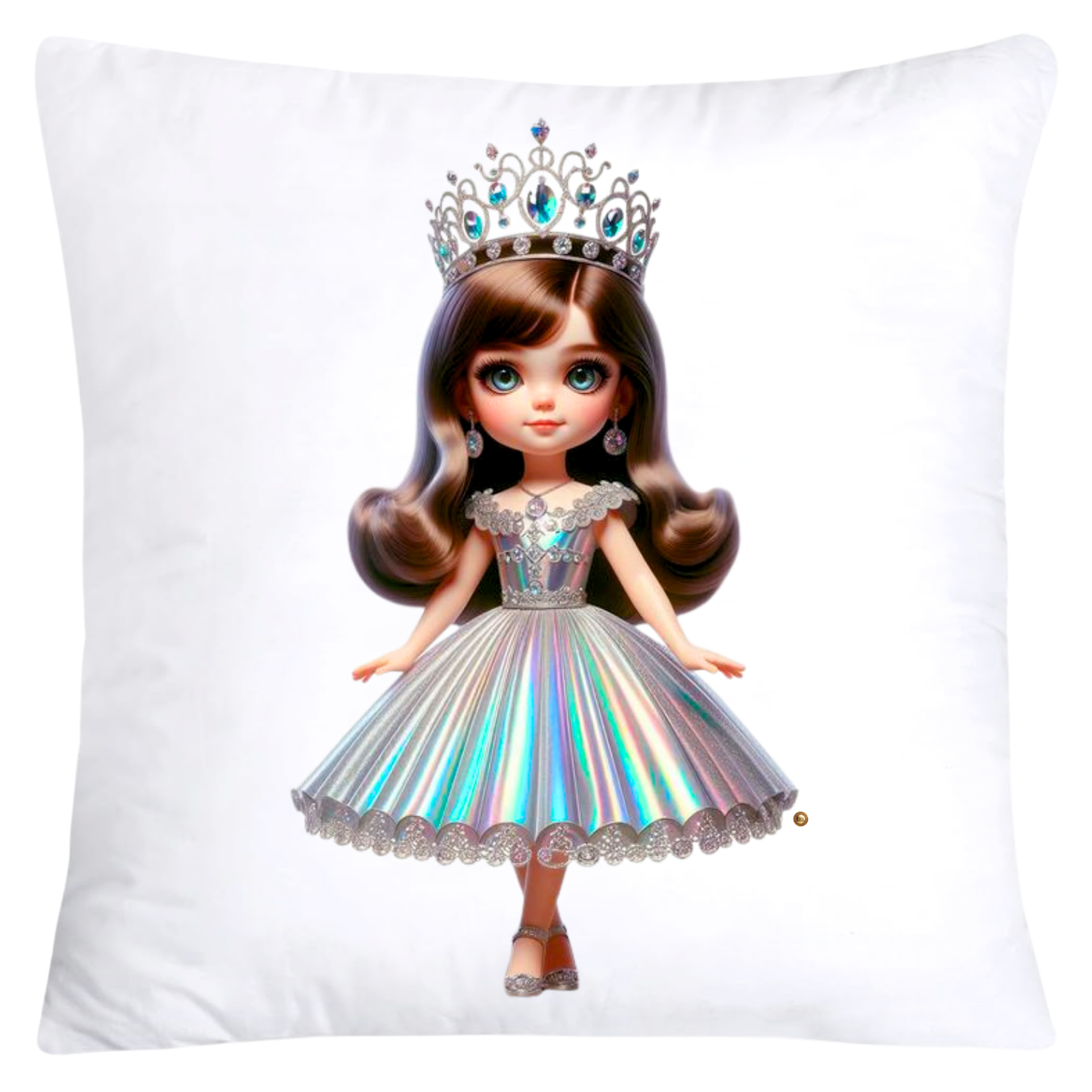 Adorable Princess/Pageant Queen Little Girl’s Pillow Covers-5557
