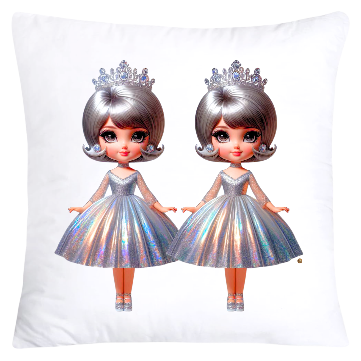 Adorable Princess/Pageant Queen Little Girl’s Pillow Covers-5510