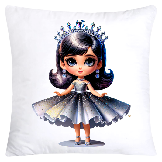 Adorable Princess/Pageant Queen Little Girl’s Pillow Covers-5556