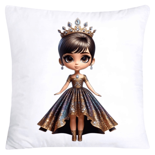 Adorable Princess/Pageant Queen Little Girl’s Pillow Covers-5528