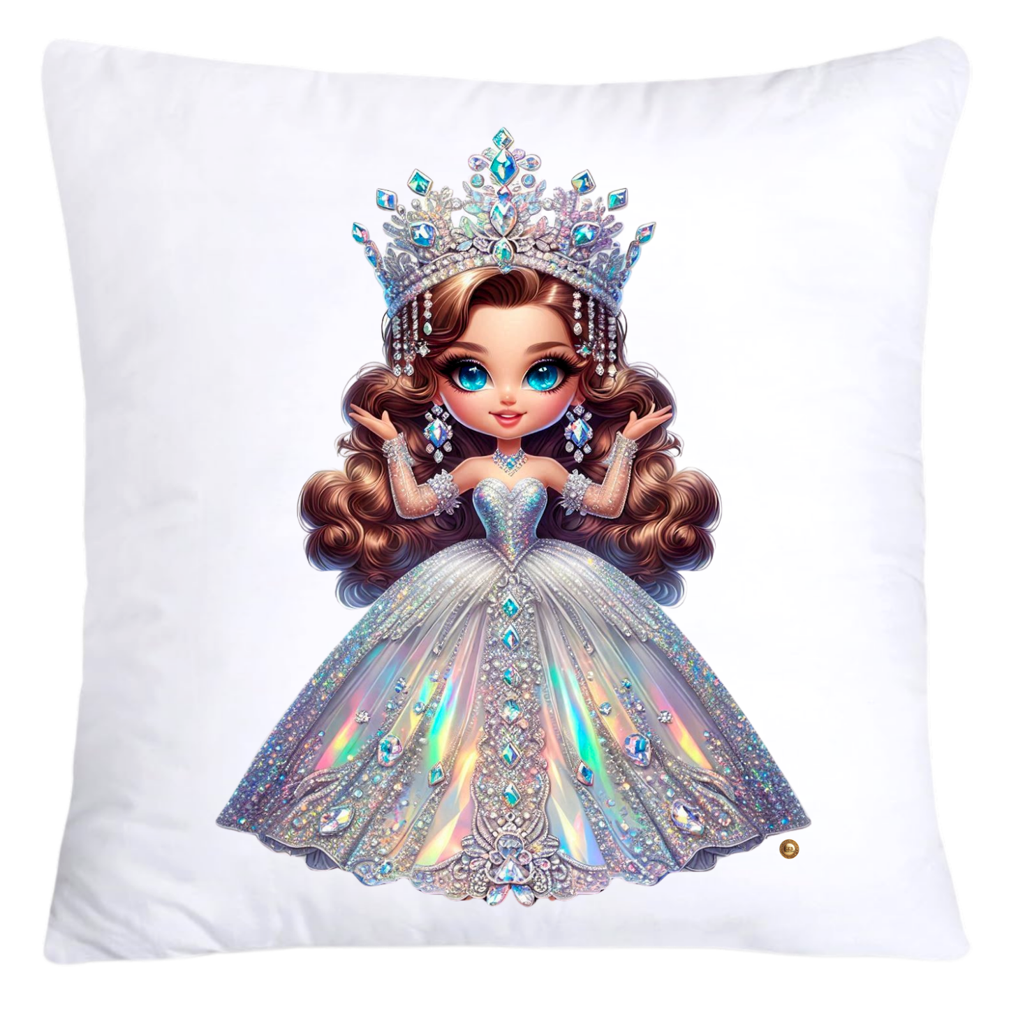 Adorable Princess/Pageant Queen Little Girl’s Pillow Covers-5473