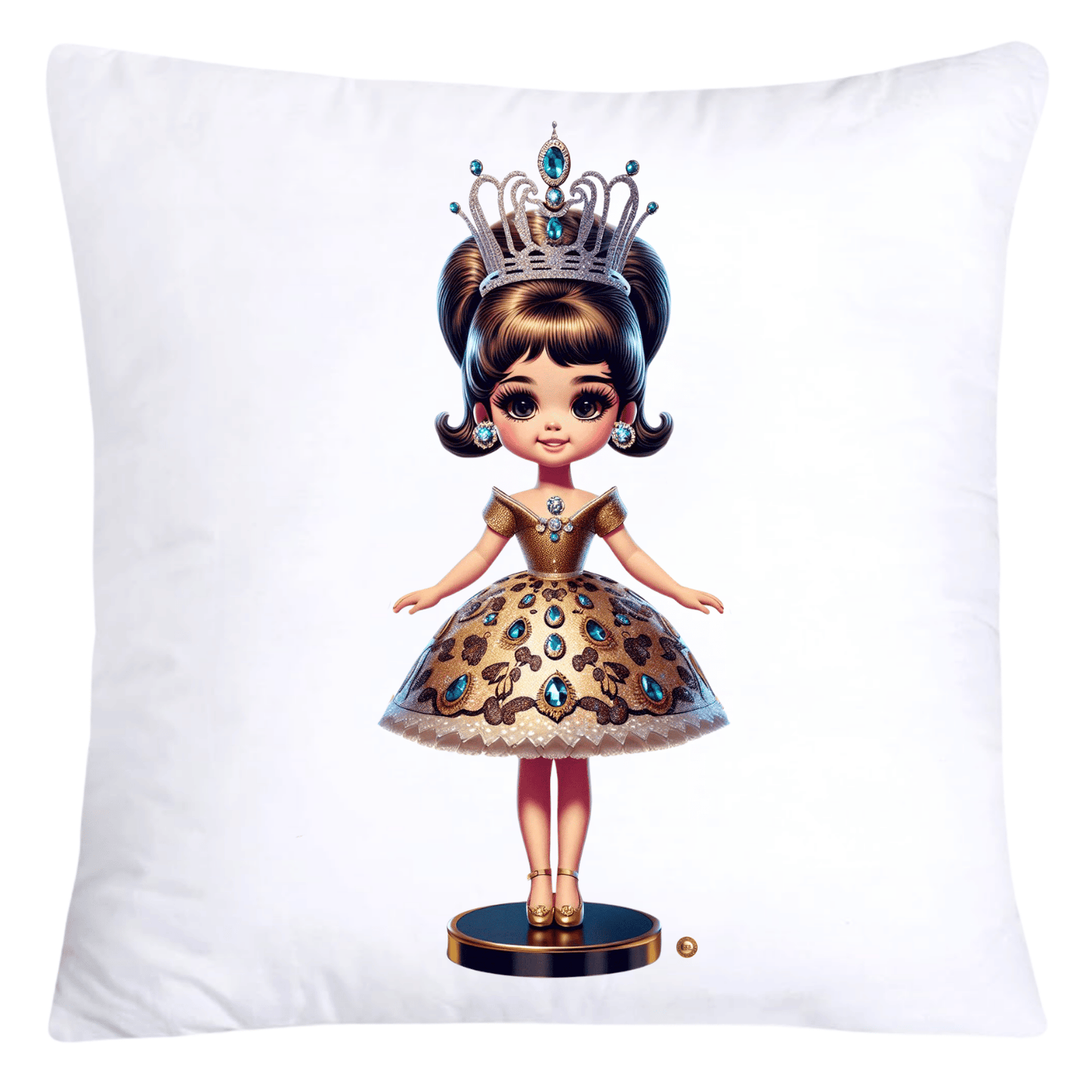 Adorable Princess/Pageant Queen Little Girl’s Pillow Covers-5513