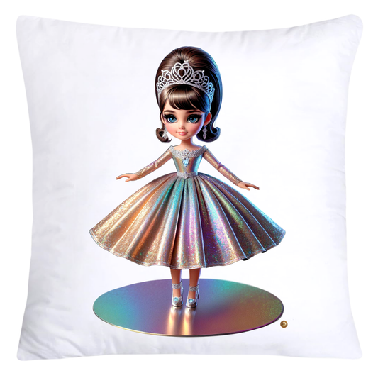 Adorable Princess/Pageant Queen Little Girl’s Pillow Covers-5488